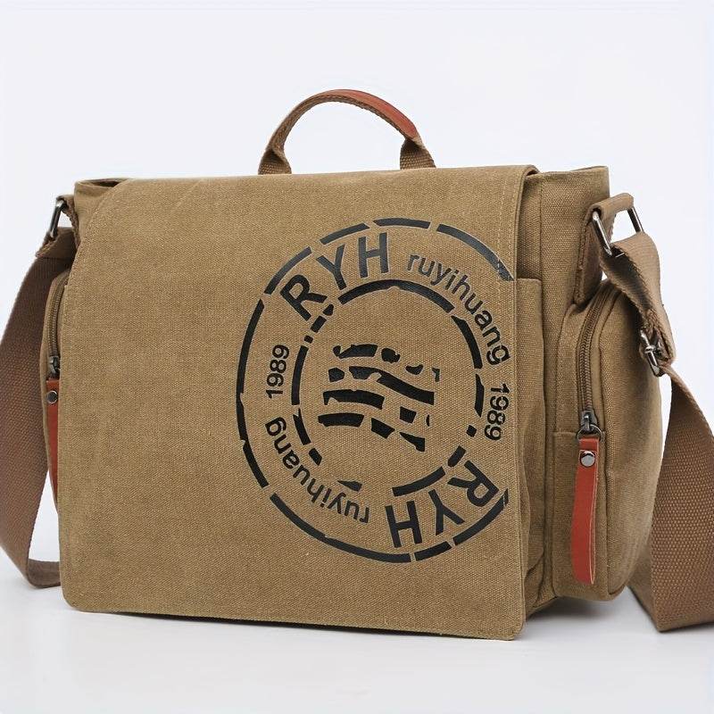 Montero Milan Canvas Messenger Bag - Montero Milan