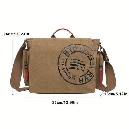 Montero Milan Canvas Messenger Bag - Montero Milan