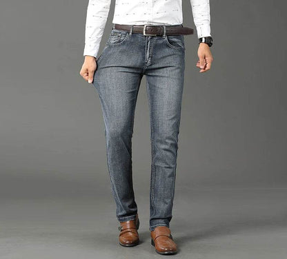 Classic Stretch Business Denim Jeans - Montero Milan
