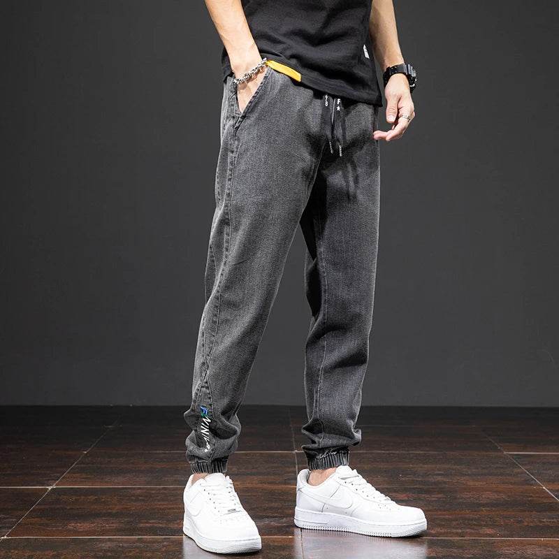 Men's Streetwear Jean Joggers - Montero Milan