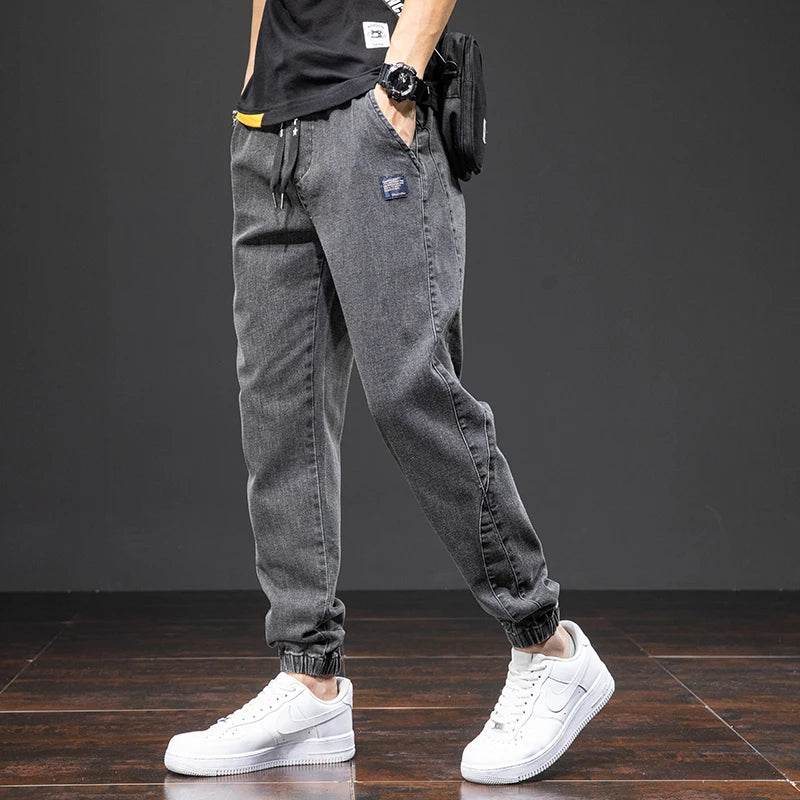 Men's Streetwear Jean Joggers - Montero Milan