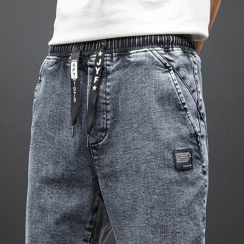 Men's Streetwear Jean Joggers - Montero Milan