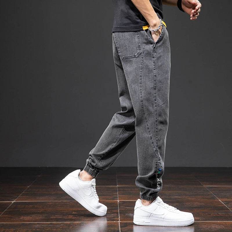 Men's Streetwear Jean Joggers - Montero Milan