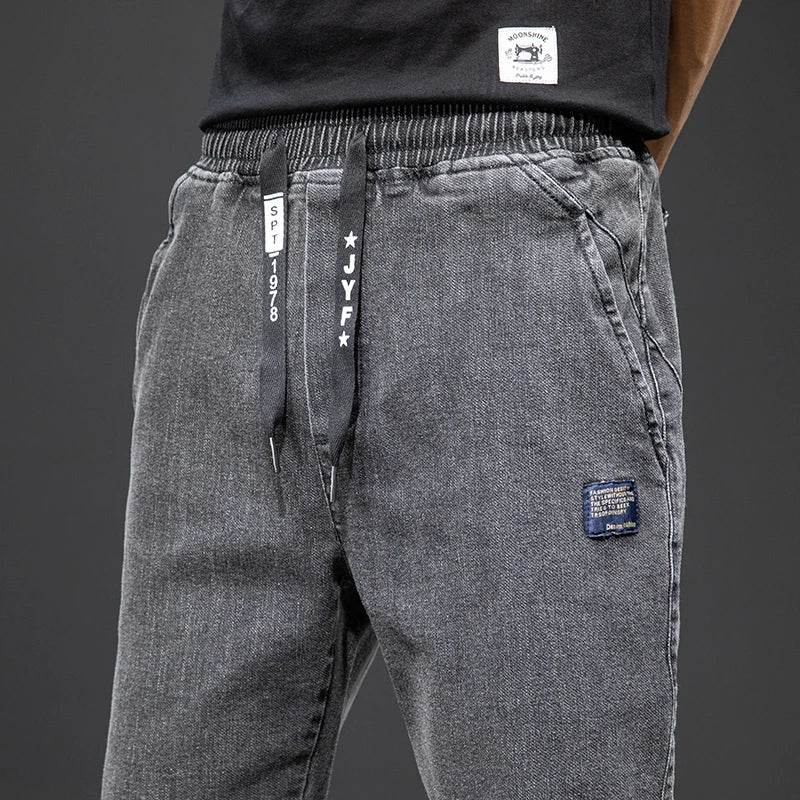Men's Streetwear Jean Joggers - Montero Milan