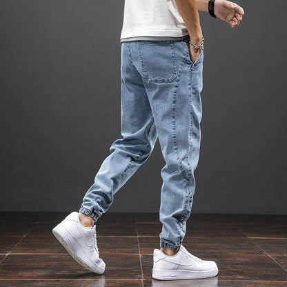 Men's Streetwear Jean Joggers - Montero Milan