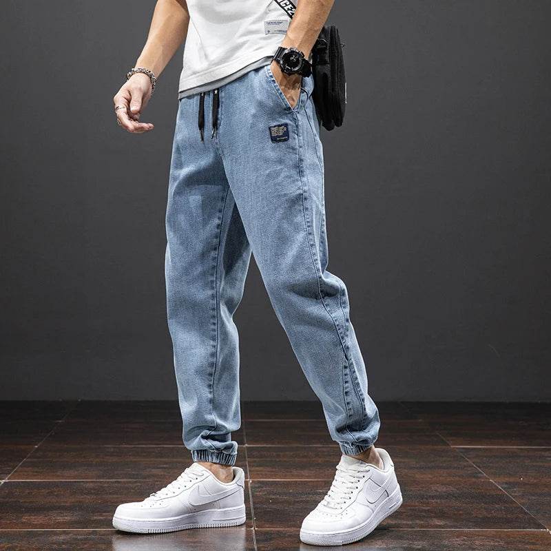 Men's Streetwear Jean Joggers - Montero Milan
