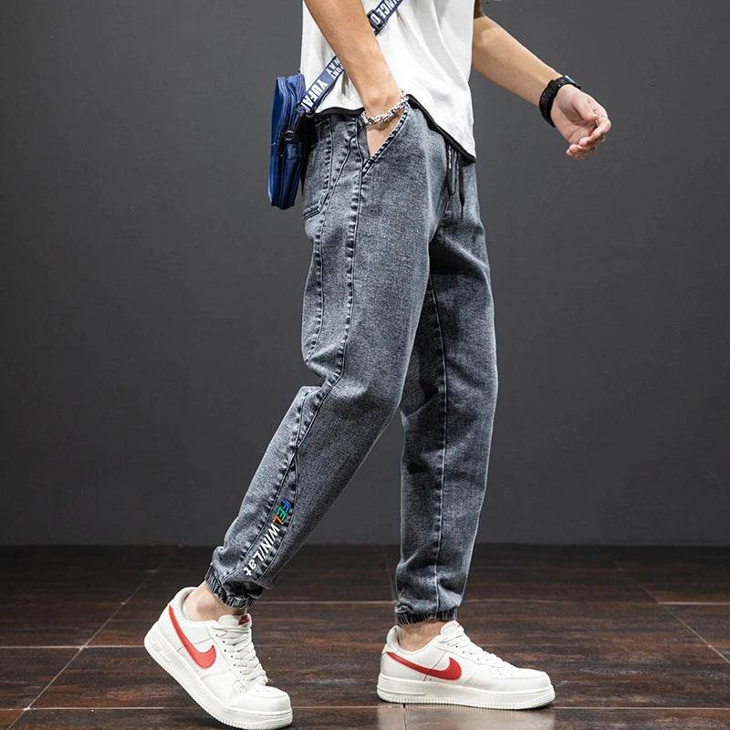 Men's Streetwear Jean Joggers - Montero Milan