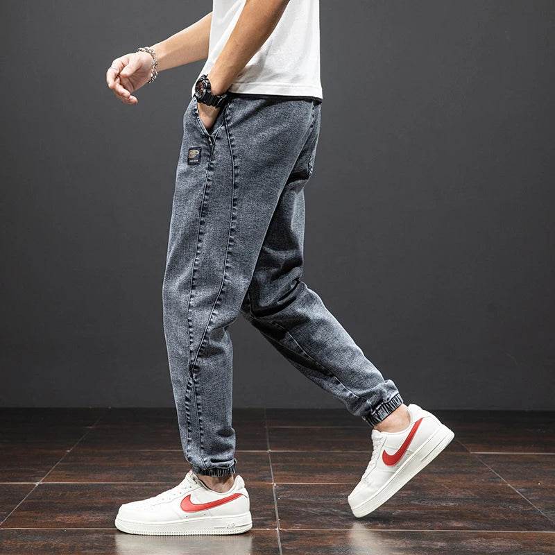 Men's Streetwear Jean Joggers - Montero Milan