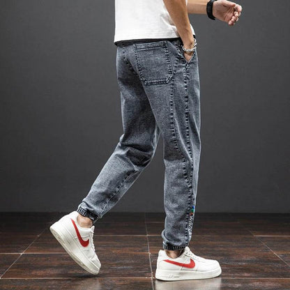 Men's Streetwear Jean Joggers - Montero Milan