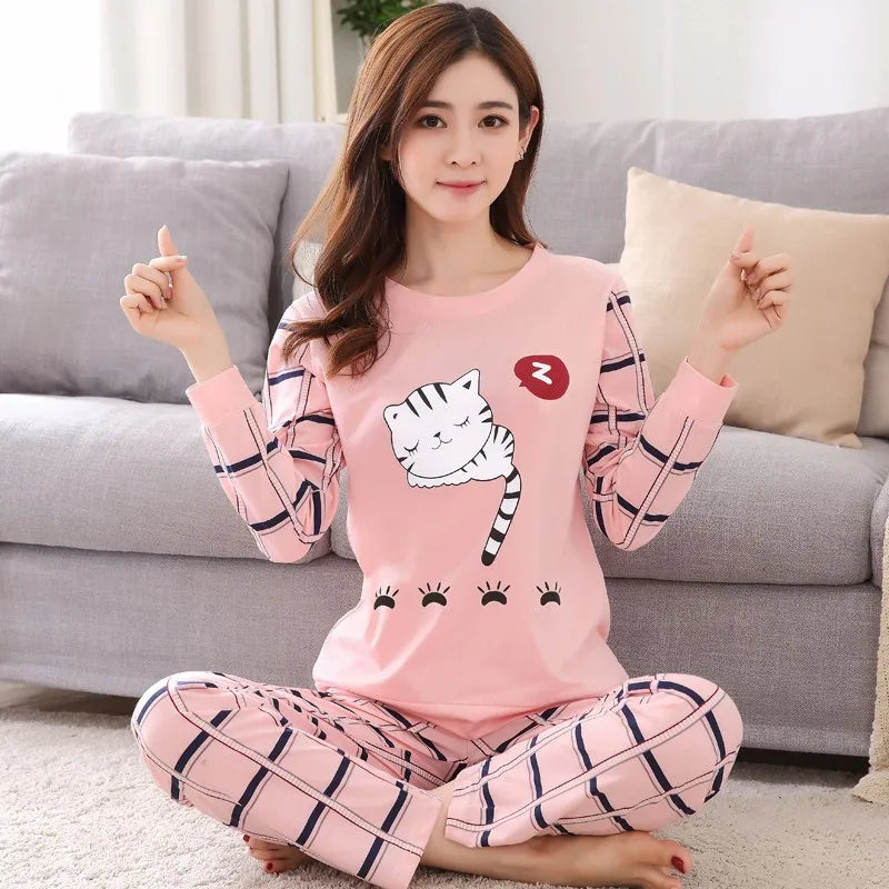 Polka Dot Bear Pajama Set