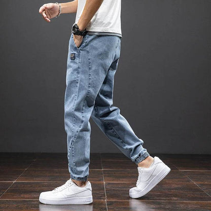 Men's Streetwear Jean Joggers - Montero Milan