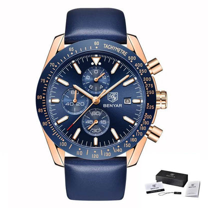 Stravaro ChronoSport Leather Watch - Montero Milan