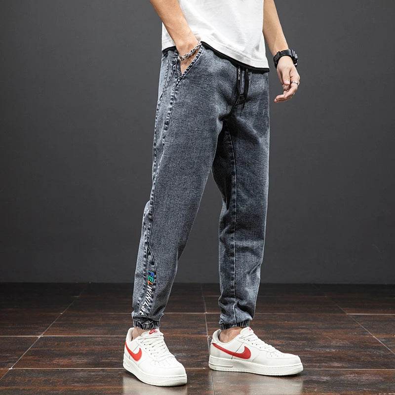 Men's Streetwear Jean Joggers - Montero Milan