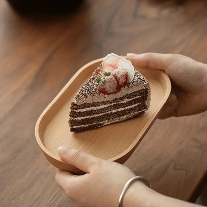 Mokura™ Solid Wood Oval Tray - Montero Milan