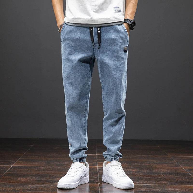 Men's Streetwear Jean Joggers - Montero Milan
