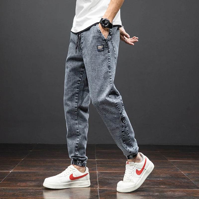 Men's Streetwear Jean Joggers - Montero Milan