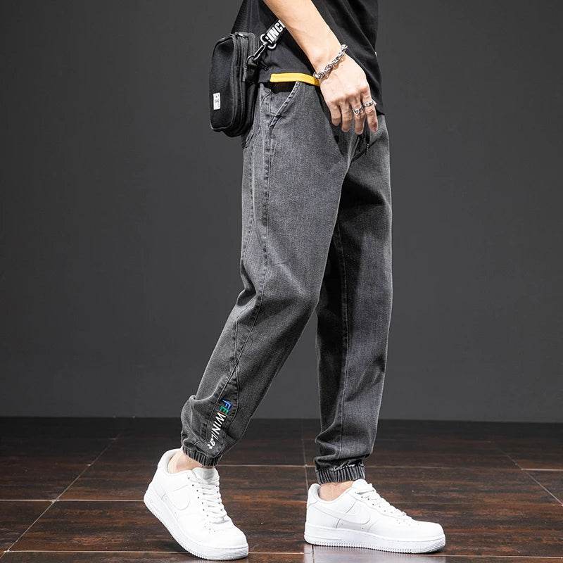 Men's Streetwear Jean Joggers - Montero Milan