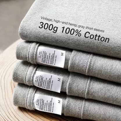 Heavyweight Cotton Short Sleeve T-Shirt
