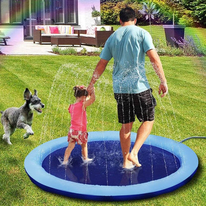 SplashPaw™ Fun Zone - The Splash Pad Makes Your Pup and Kids Happy! - Montero Milan