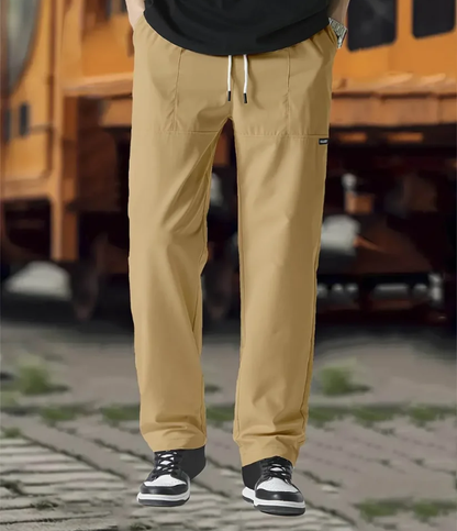 Straight-Leg Drawstring Joggers