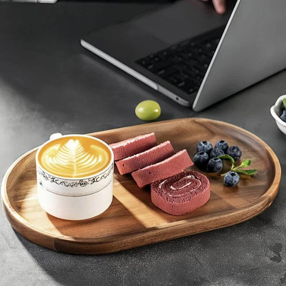 Mokura™ Solid Wood Oval Tray - Montero Milan