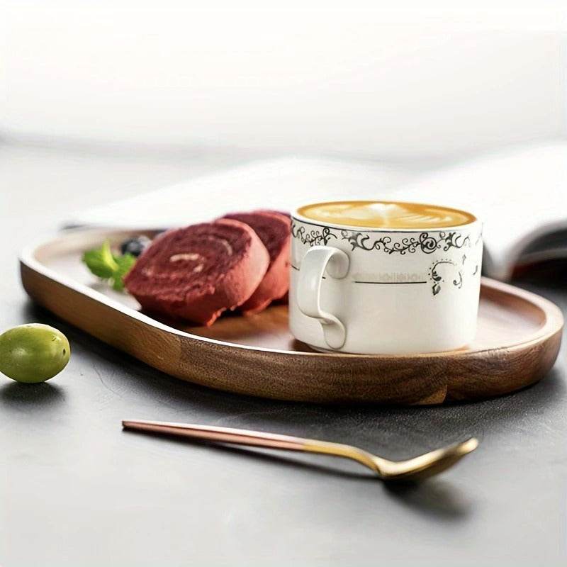 Mokura™ Solid Wood Oval Tray - Montero Milan