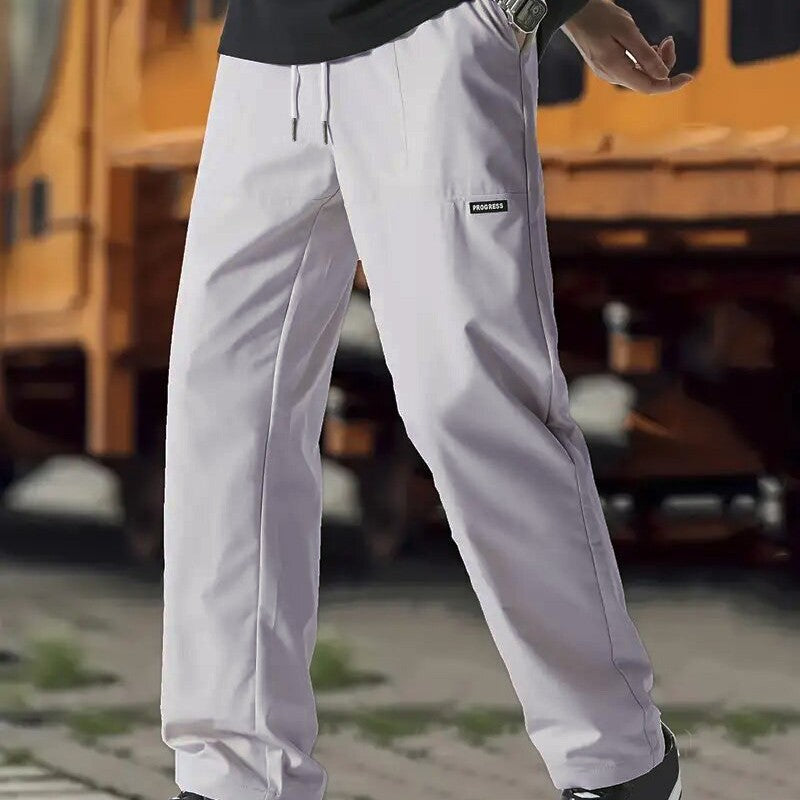 Straight-Leg Drawstring Joggers