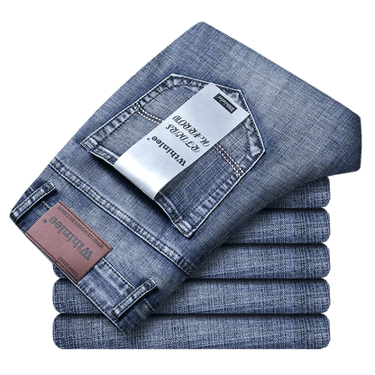 Classic Stretch Business Denim Jeans - Montero Milan