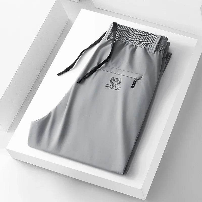 Soft Ice Silk Casual Pants - Montero Milan