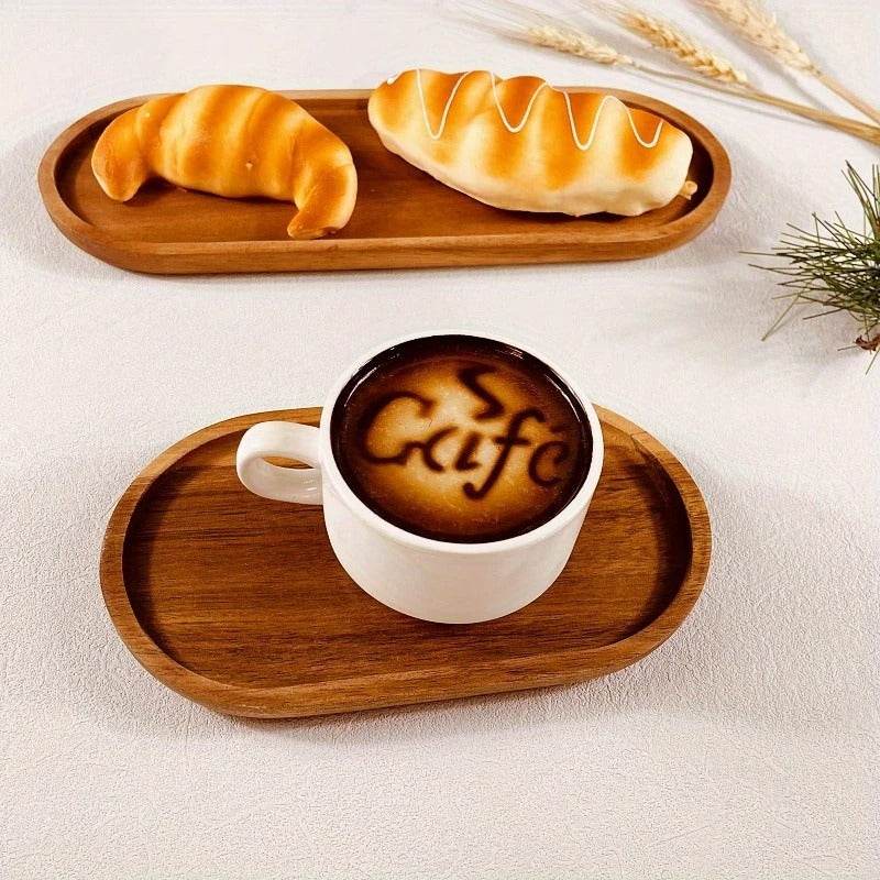 Mokura™ Solid Wood Oval Tray - Montero Milan