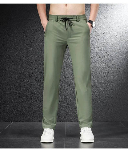 Soft Ice Silk Casual Pants - Montero Milan