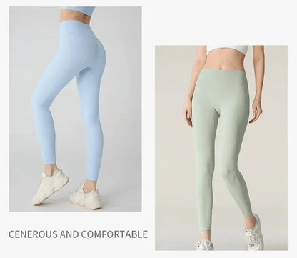 High Waist Yoga Leggings - Montero Milan