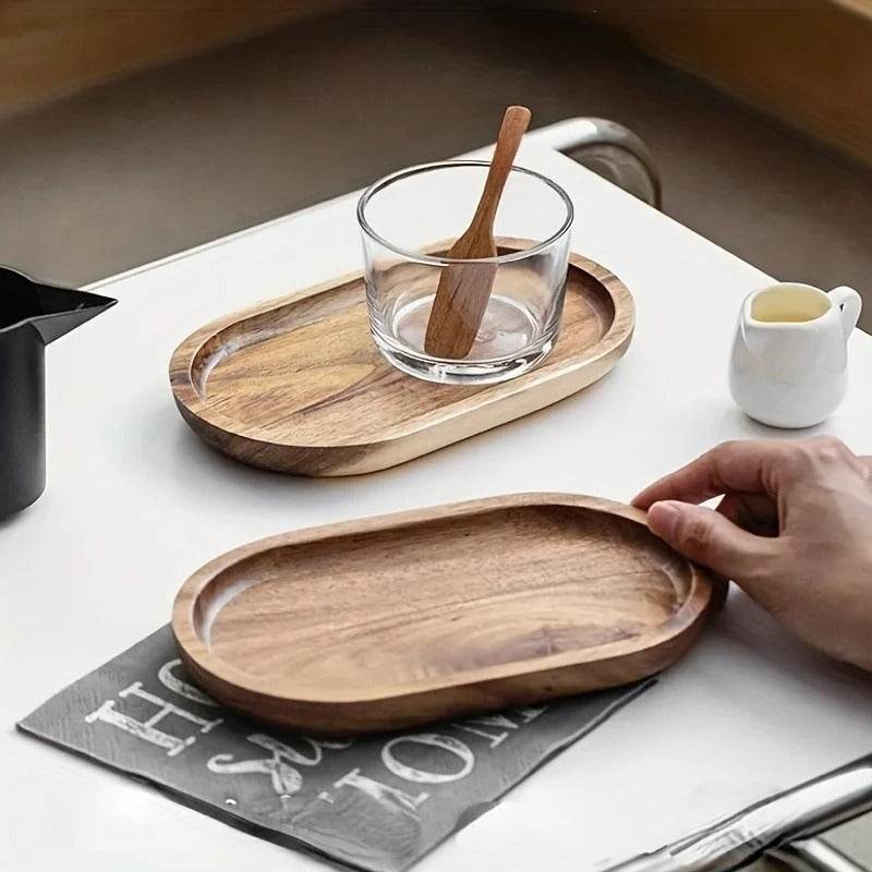 Mokura™ Solid Wood Oval Tray - Montero Milan