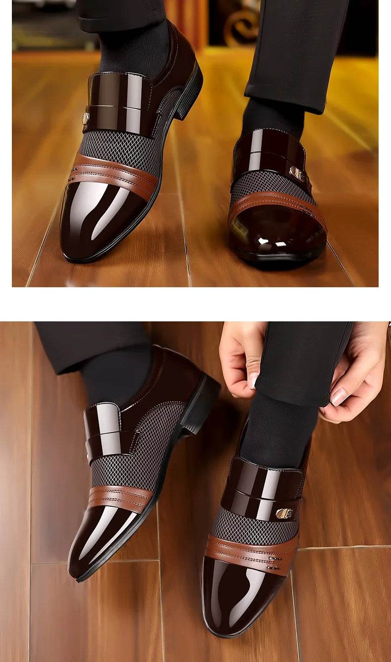 Montero Milan™ Lacquer Oxford Dress Shoes - Montero Milan