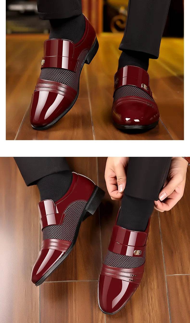 Montero Milan™ Lacquer Oxford Dress Shoes - Montero Milan