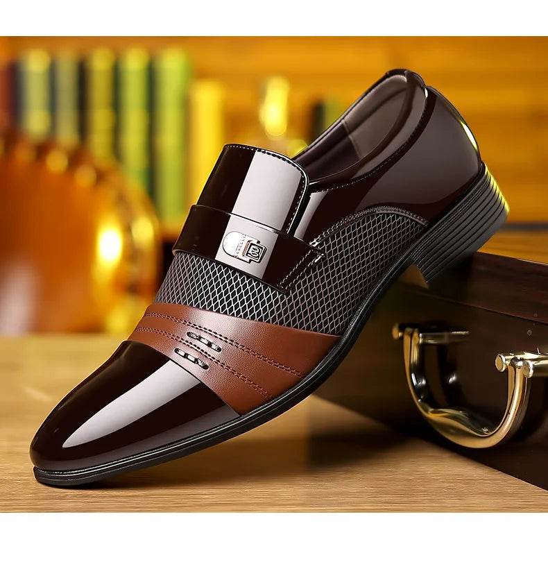 Montero Milan™ Lacquer Oxford Dress Shoes - Montero Milan