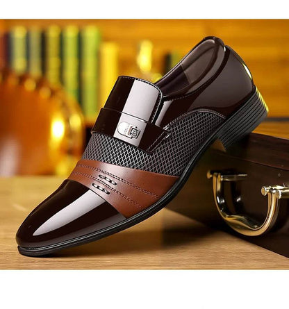 Montero Milan™ Lacquer Oxford Dress Shoes - Montero Milan