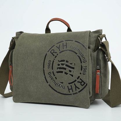 Montero Milan Canvas Messenger Bag - Montero Milan