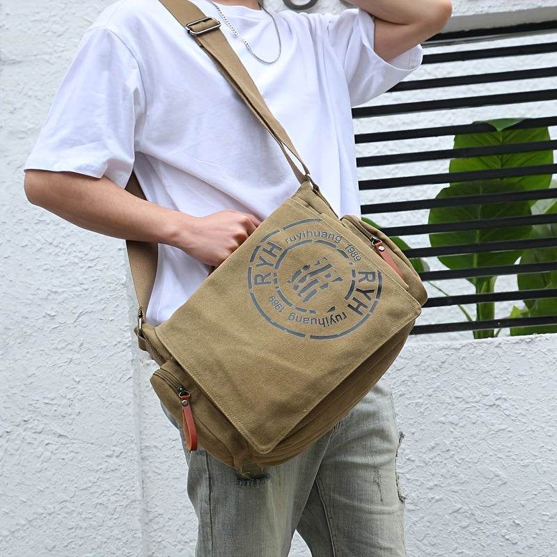 Montero Milan Canvas Messenger Bag - Montero Milan