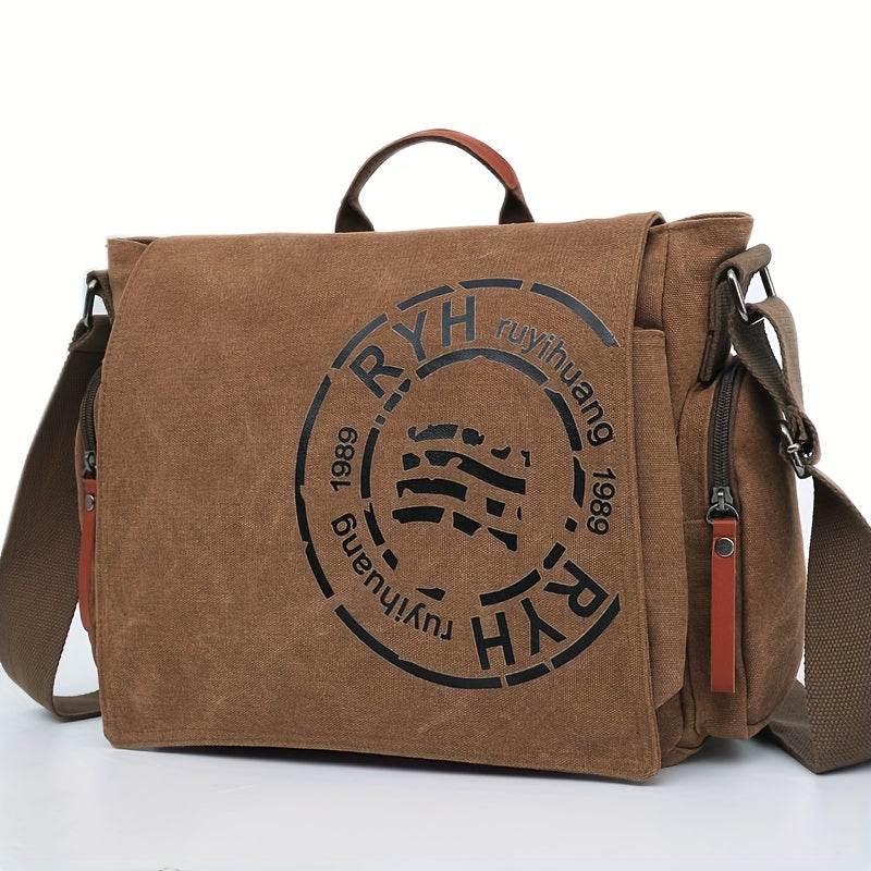 Montero Milan Canvas Messenger Bag - Montero Milan