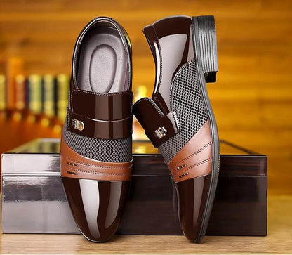 Montero Milan™ Lacquer Oxford Dress Shoes - Montero Milan