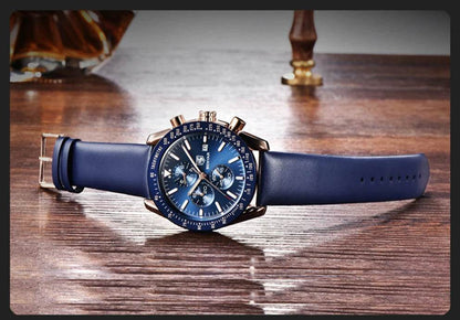 Stravaro ChronoSport Leather Watch - Montero Milan