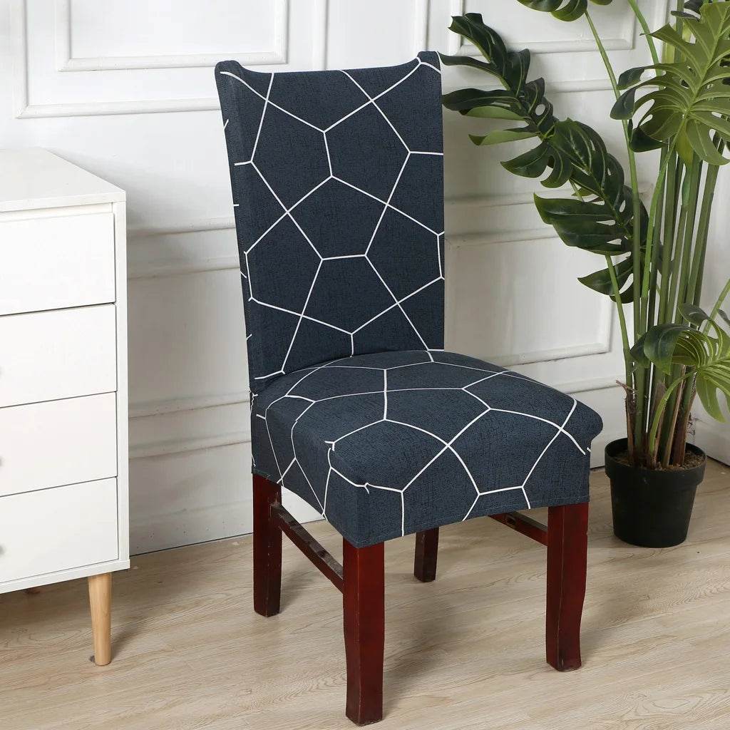 Sovana Home Stretch Chair Covers – Designer Print Edition - Montero Milan