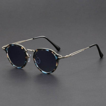 Classic Vintage Metal Sunglasses (UV400 Protection) - Montero Milan