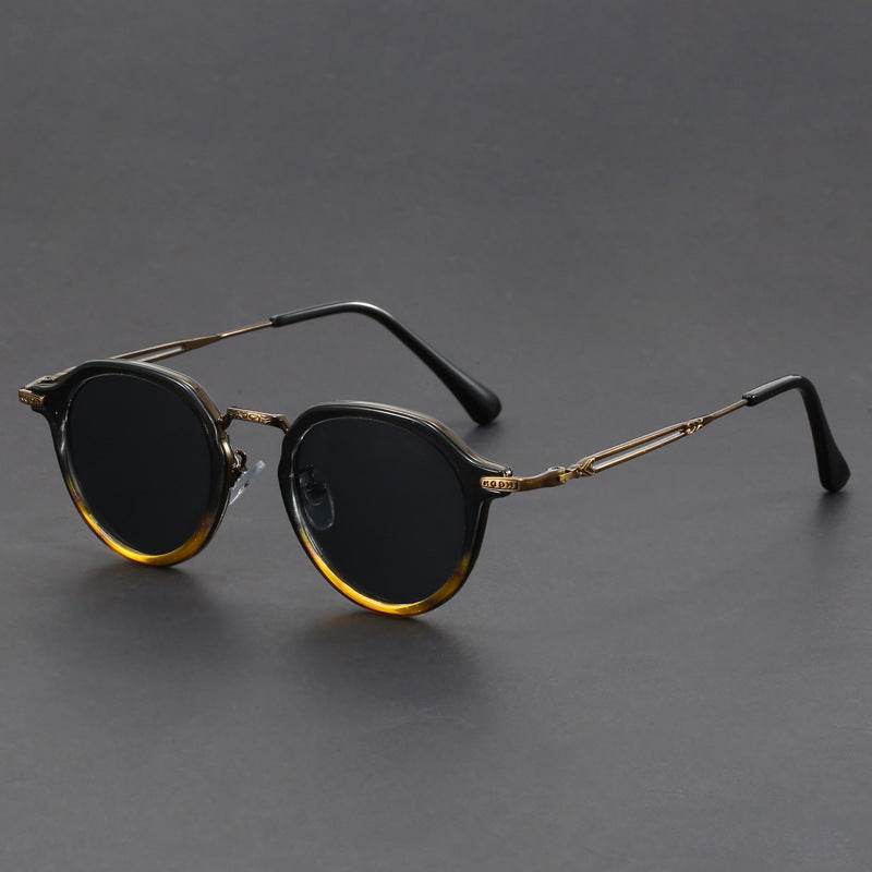 Classic Vintage Metal Sunglasses (UV400 Protection) - Montero Milan