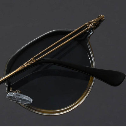 Classic Vintage Metal Sunglasses (UV400 Protection) - Montero Milan