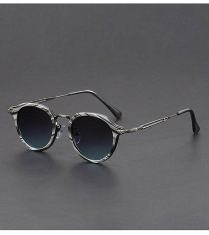 Classic Vintage Metal Sunglasses (UV400 Protection) - Montero Milan