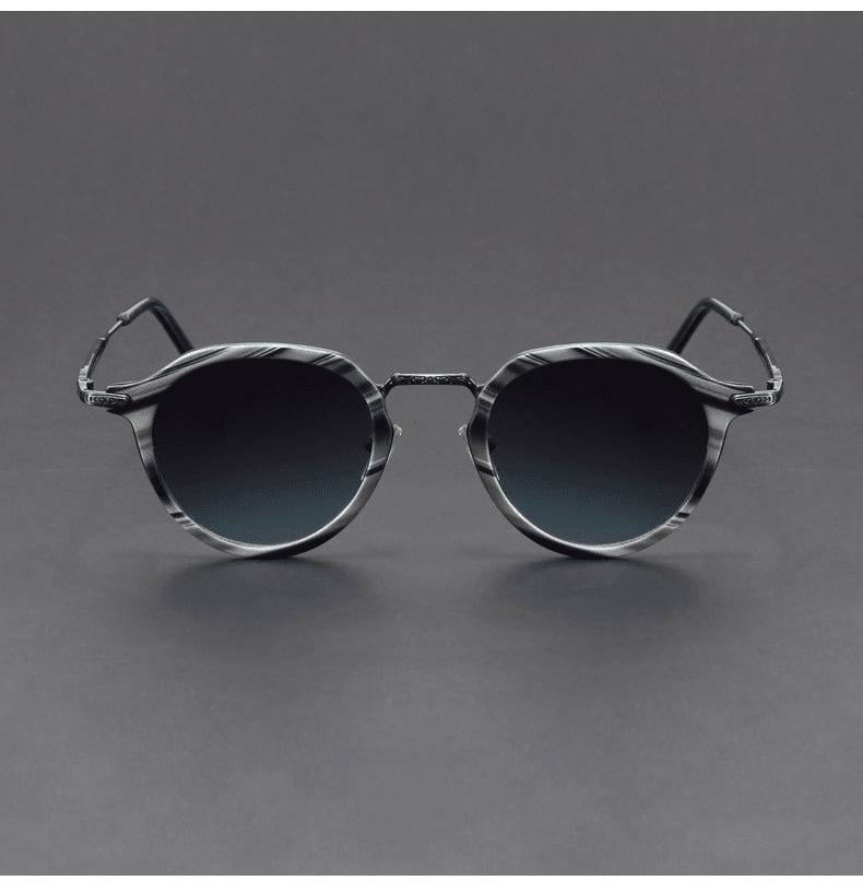 Classic Vintage Metal Sunglasses (UV400 Protection) - Montero Milan