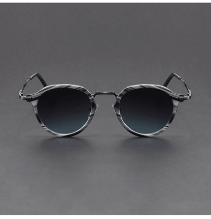 Classic Vintage Metal Sunglasses (UV400 Protection) - Montero Milan