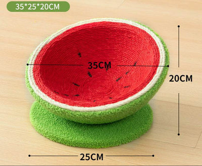 Watermelon Cat Scratcher Lounge - Montero Milan